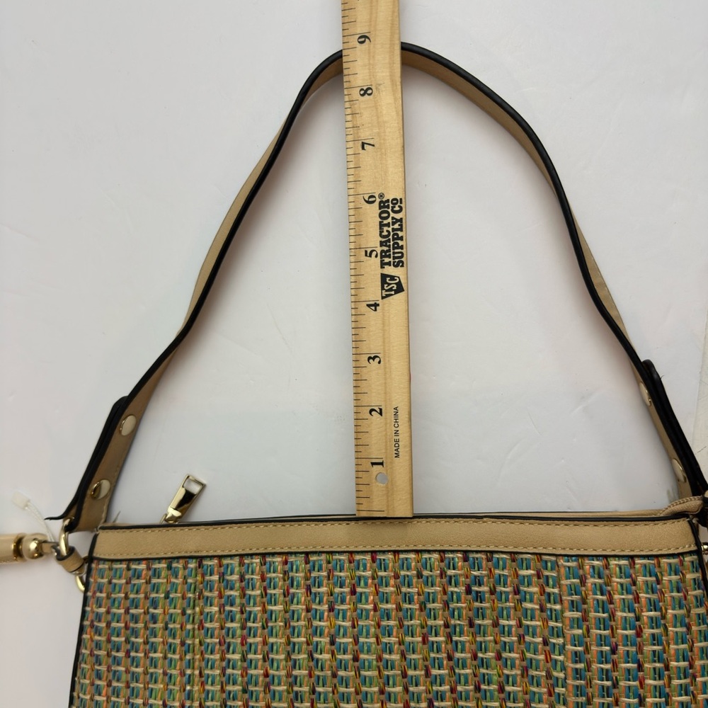Simply Noelle Fiesta Woven Texture Purse shoulder bag - Picture 16 of 16